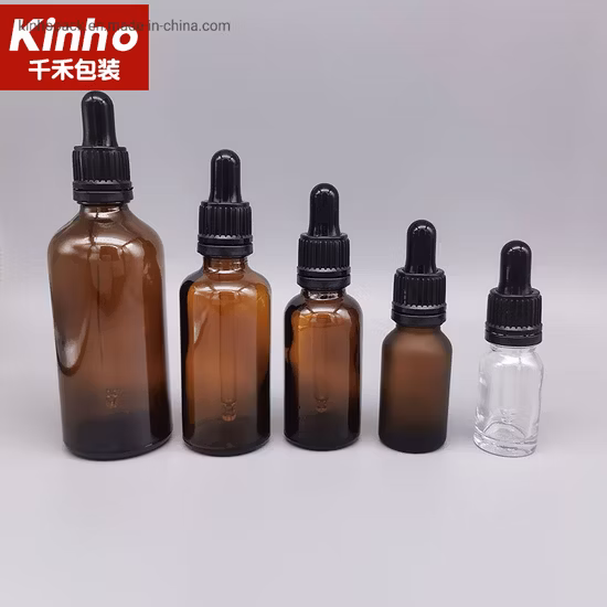 15ml 30ml Glass Bottle Dropper with CRC Pointed Child